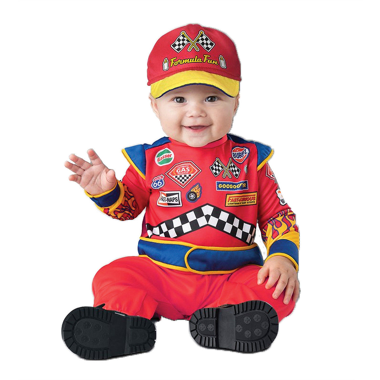 BURNIN RUBBER Mo Costume for Toddler Kids Halloween Adventures and Playtime Fun