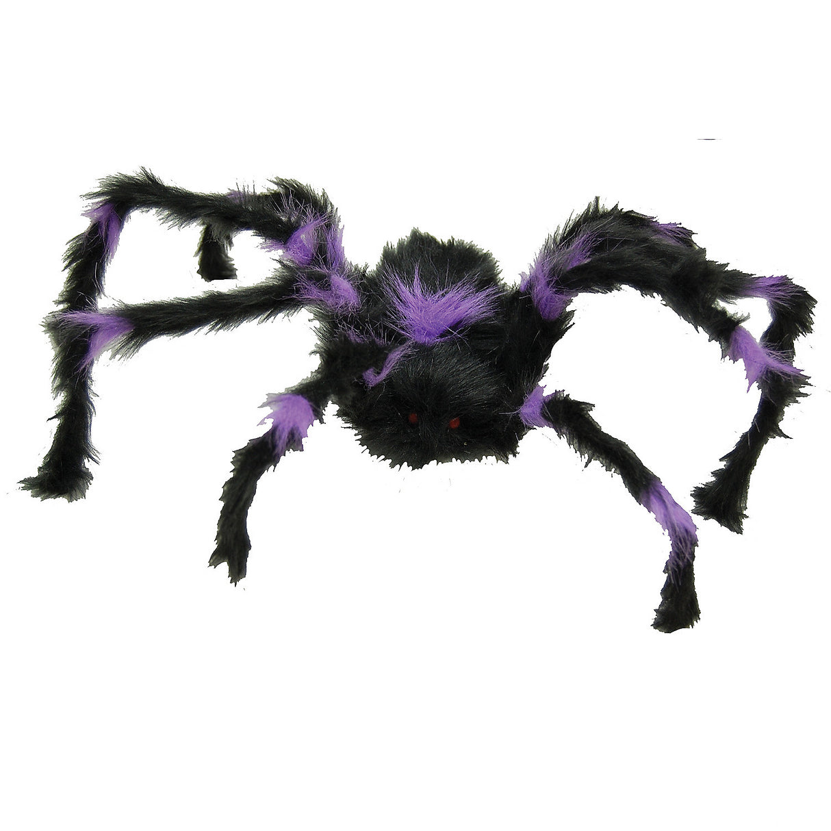 Realistic Hairy Poseable Spider 33' for Halloween Decor Parties and Spooky Themed Events