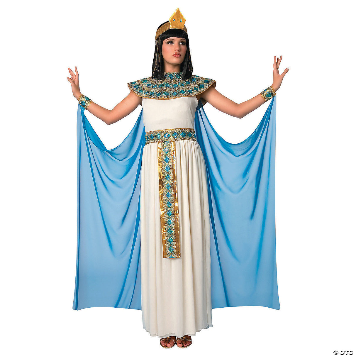 Stunning Women's Cleopatra Costume for Halloween Themed Parties and Dress-Up Events