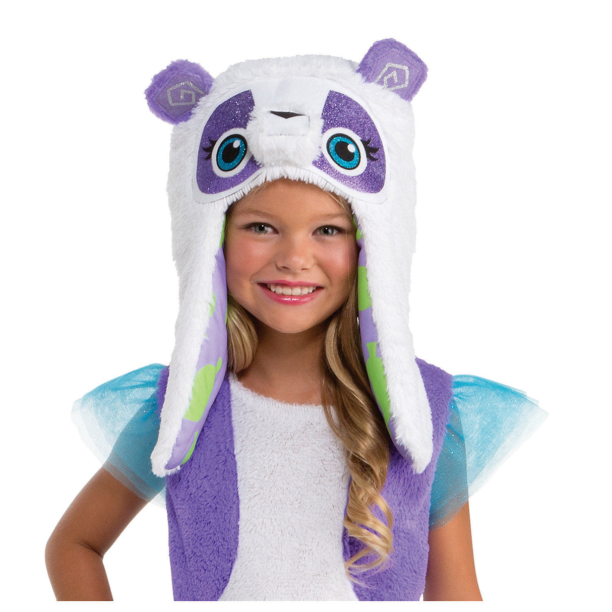 Adorable Fancy Panda Child Costume Hat for Creative Dress Up and Fun Animal Role Play