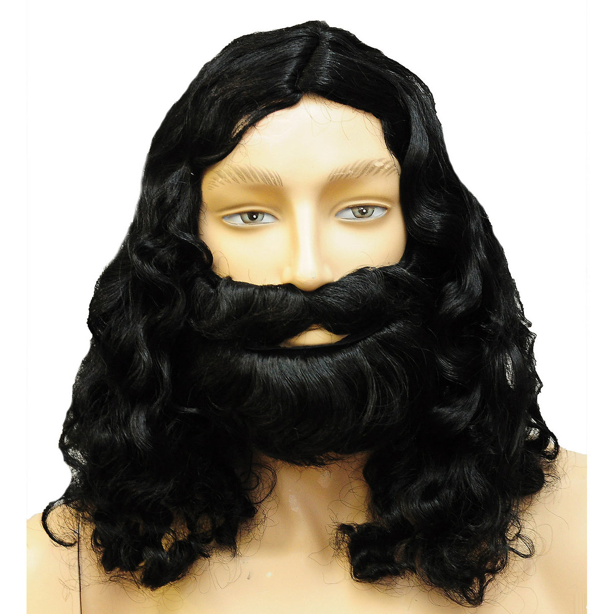 Authentic Biblical Wig and Beard Set for Themed Events and Religious Celebrations