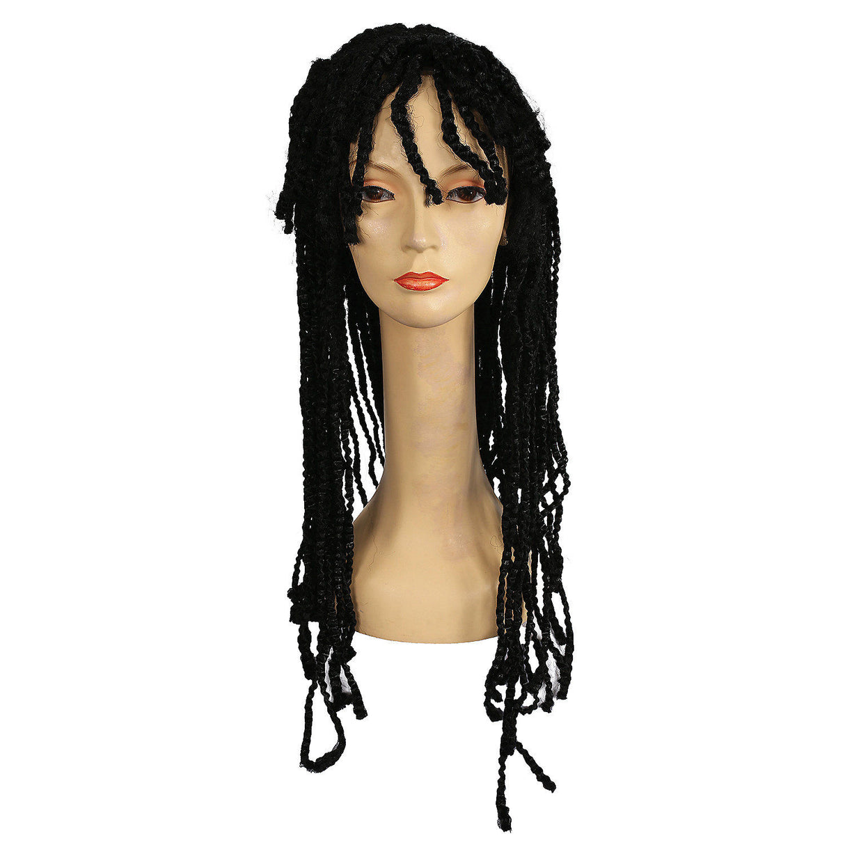 Premium Dreadlock II Whoop New DLX Black Wig for Halloween Parties Costume Events and Themed Celebrations