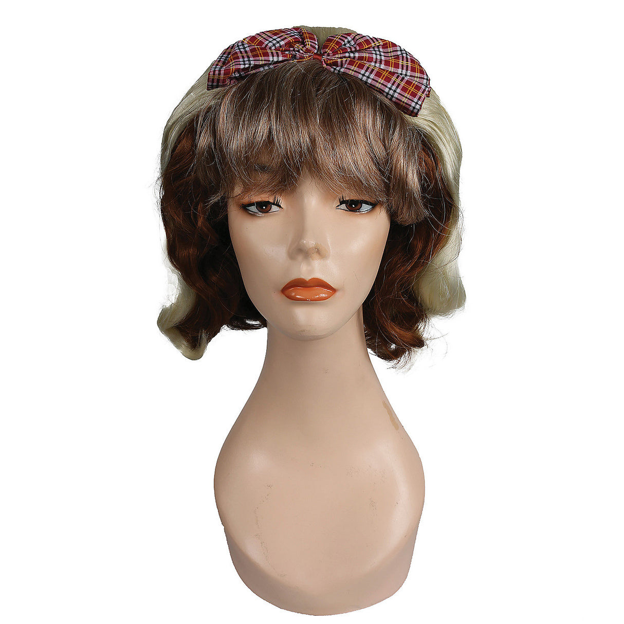 Vintage Big Girls Don't Cry Auburn Blonde Wig for 1950s Costume Parties and Themed Celebrations