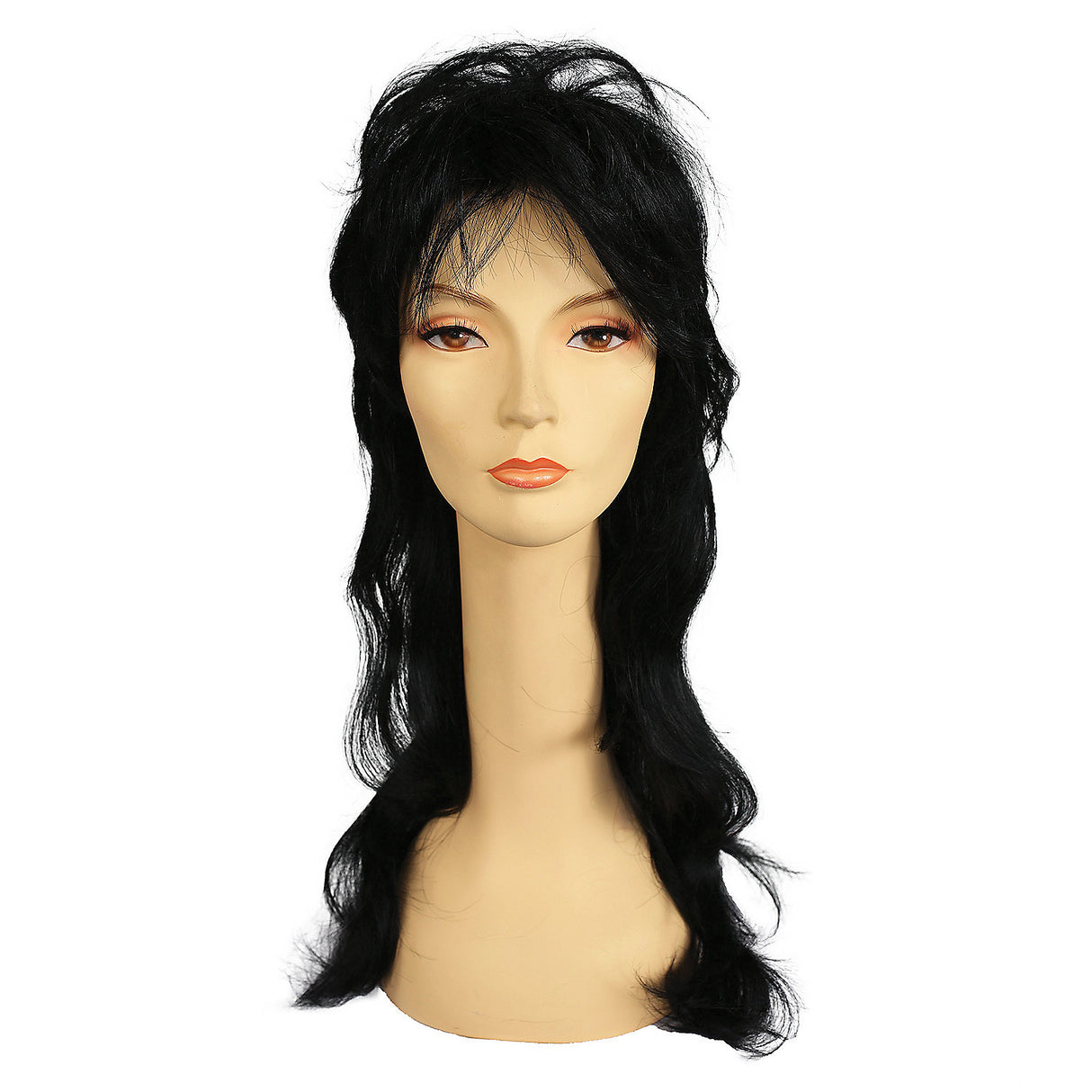Premium Elvira Discount Black Wig for Halloween Costumes Comic Con and Themed Parties