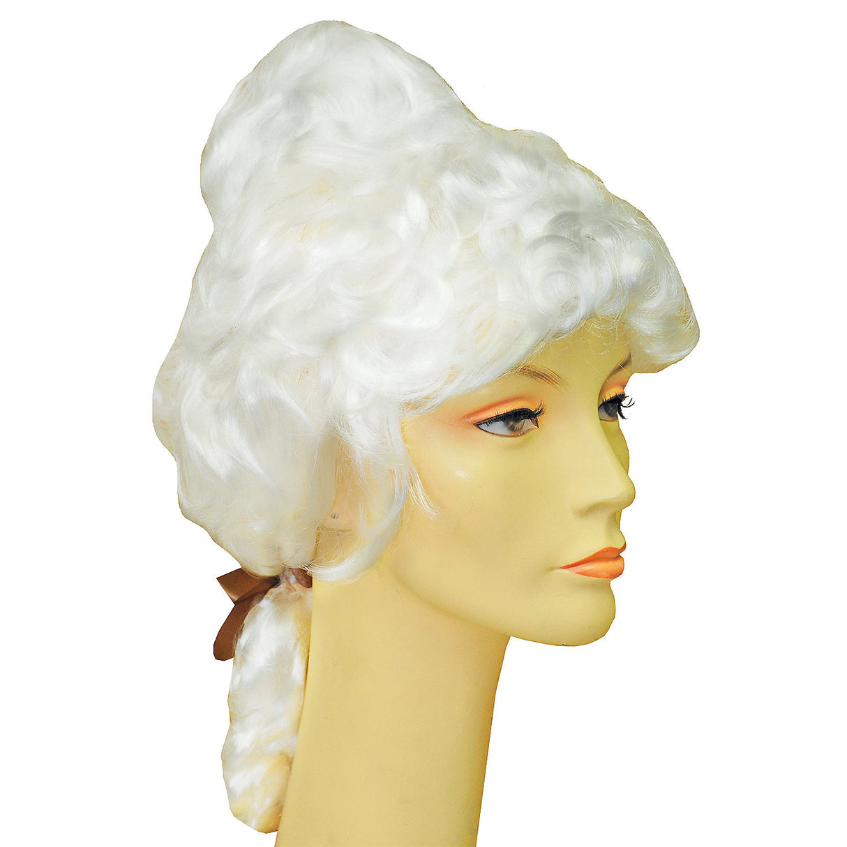 Colonial Lady Special White Wig for Historical Events School Plays and Costume Parties