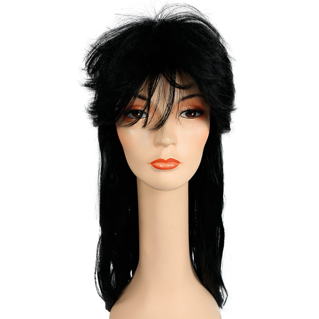 Stylish VAMP BEEHIVE B3774 BLACK WIG for Themed Parties Halloween Events and Stage Performances
