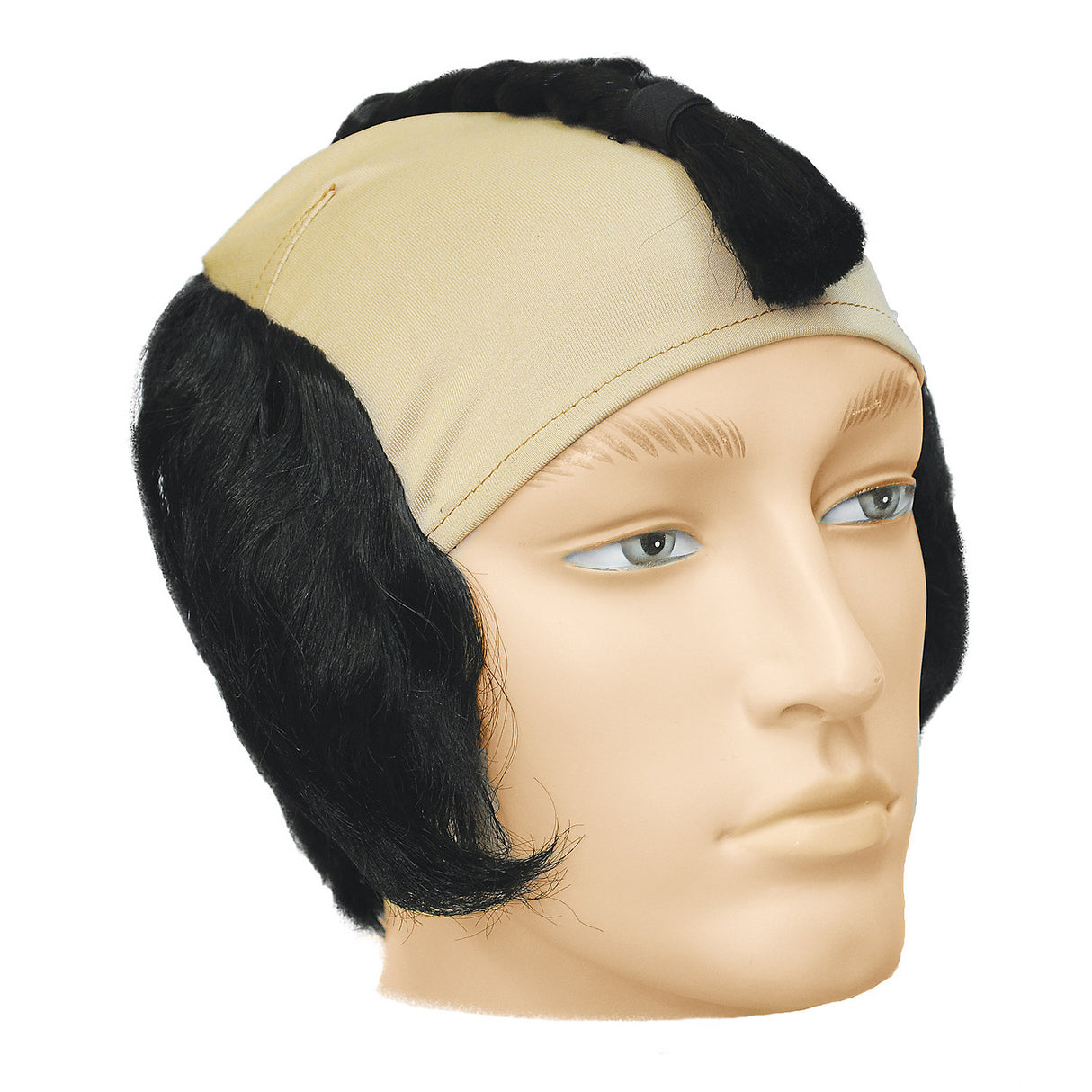 Budget-Friendly Japanese Warrior Wig for Costumed Events Parties and Themed Celebrations