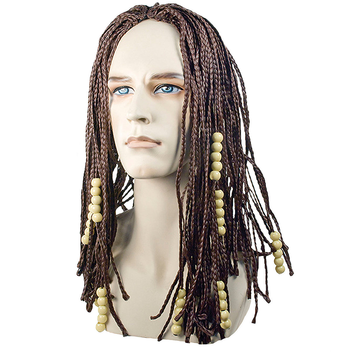 Avtar Brown Wig for Halloween Costume Parties and Themed Events