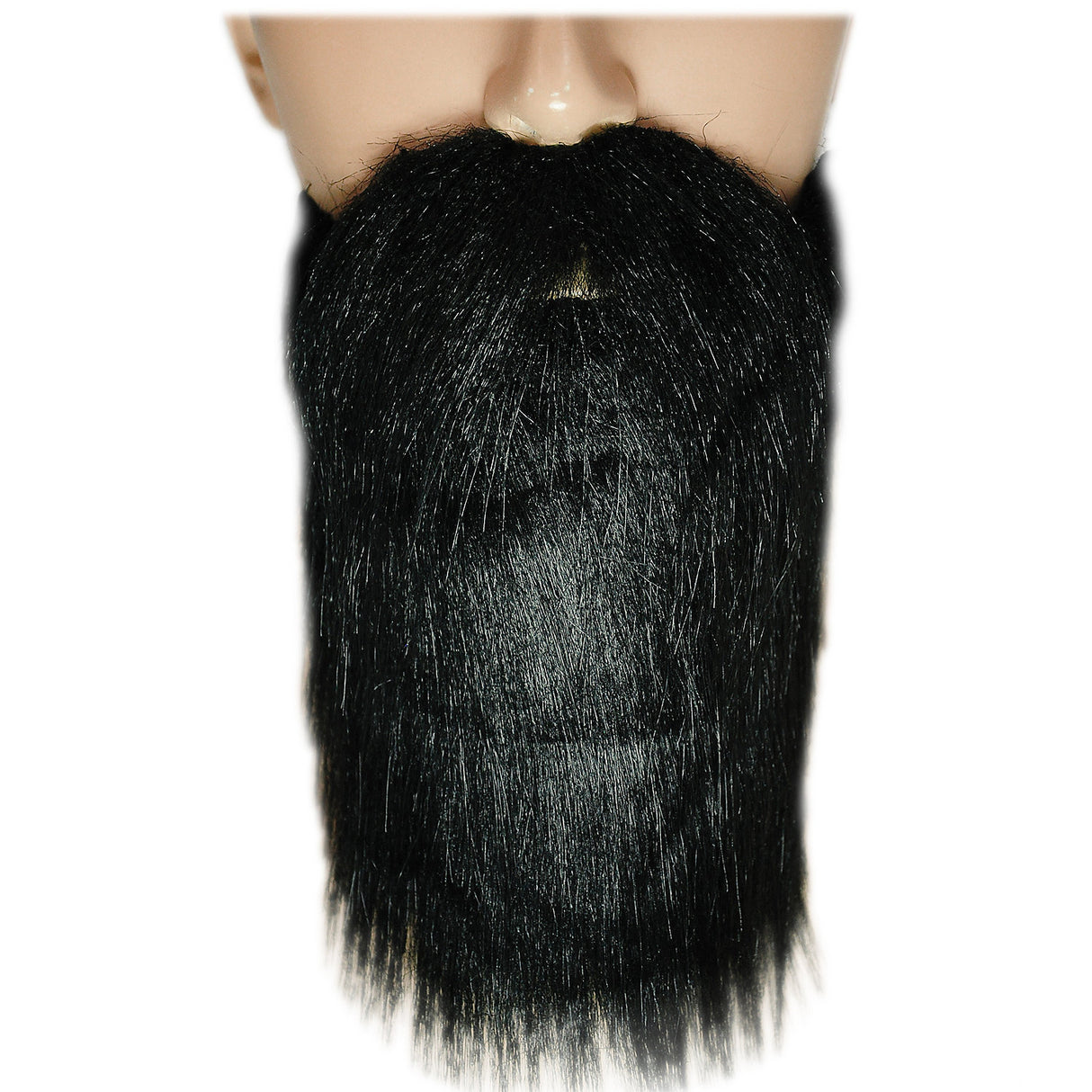 Realistic Beard and Mustache Set Black for Costume Parties Halloween Events and Thematic Celebrations
