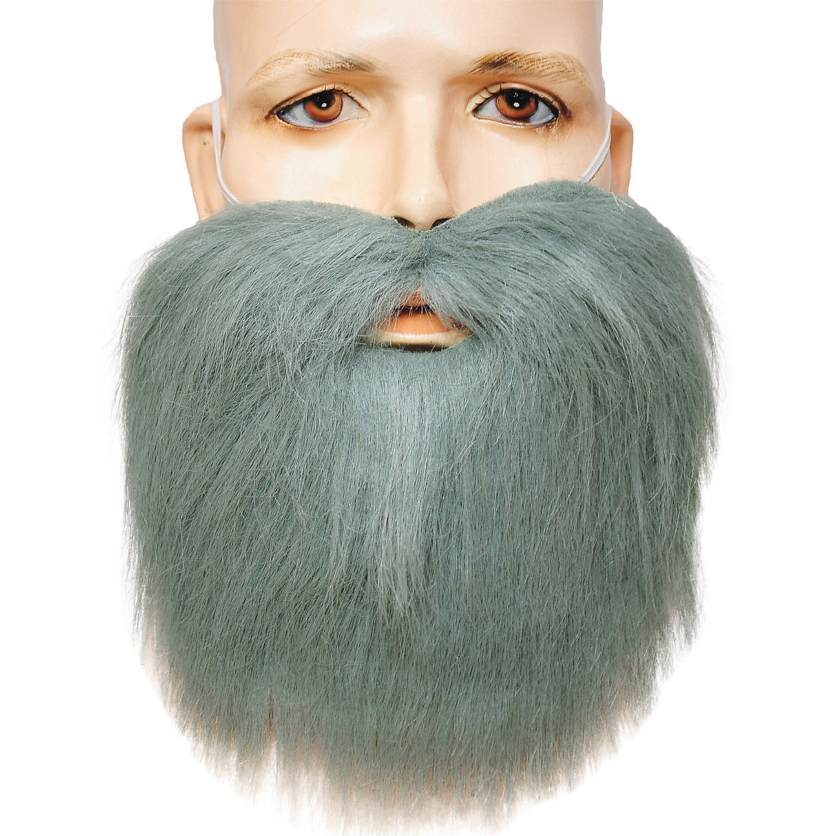 Value Priced Beard Van Dyke Grey for Halloween Dress Up and Themed Parties