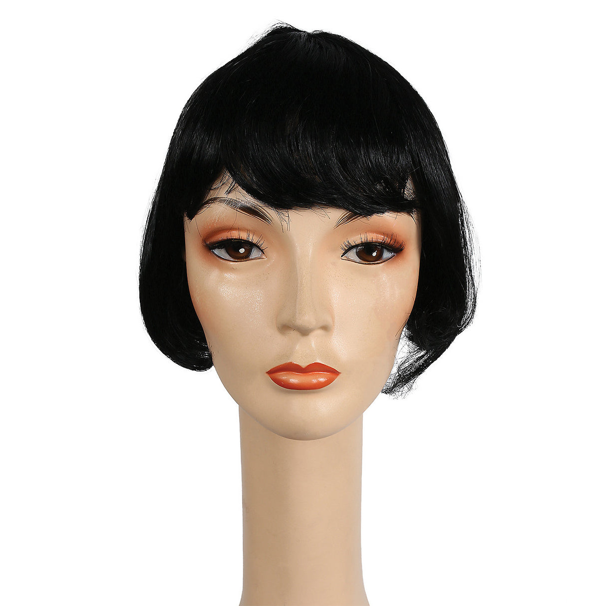 Affordable Lulu Bargain Black Wig for Creative Hairstyles Costume Events and DIY Ensemble Making