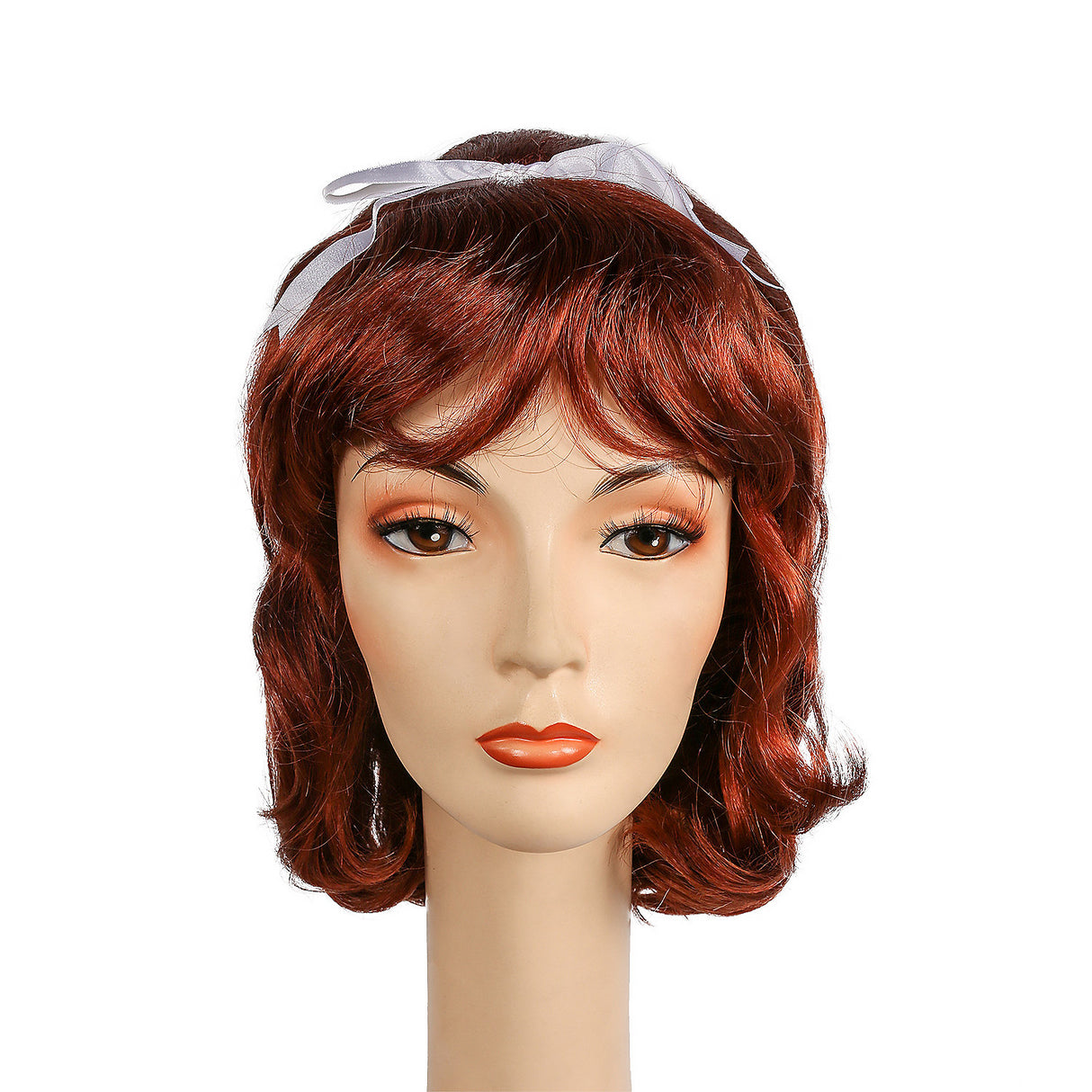 Stylish Gidget Wig Auburn 130 for 60s Themed Events Costume Parties and Creative Dress Ups