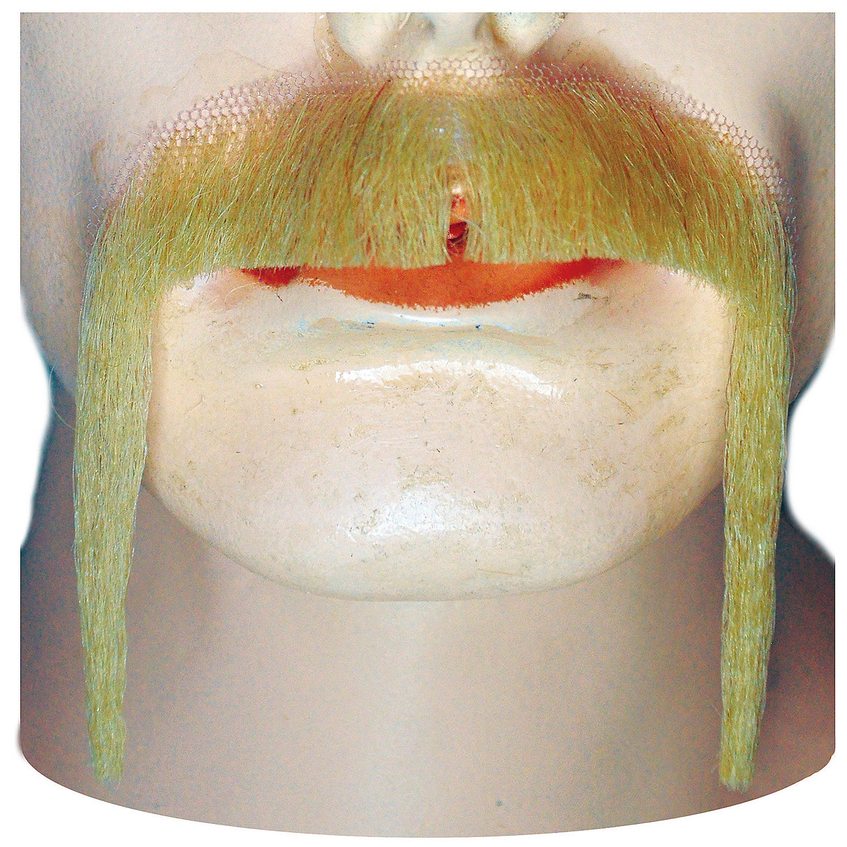 Natural Hu Man Fu Manchu Style Mustache for Theatrical Performances and Character Costumes