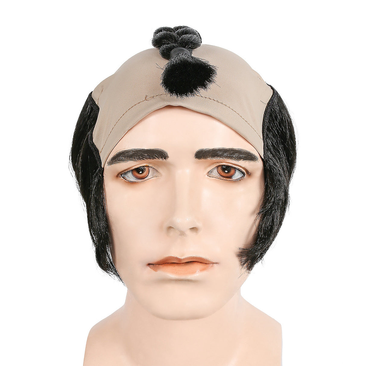 Authentic Japanese Warrior Deluxe Black Costume for Samurai Dress Up Events and Themed Parties