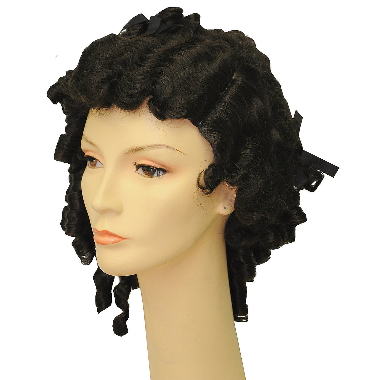 Scarlett Med Brown Wig for Civil War Reenactments Historical Costumes and Themed Events