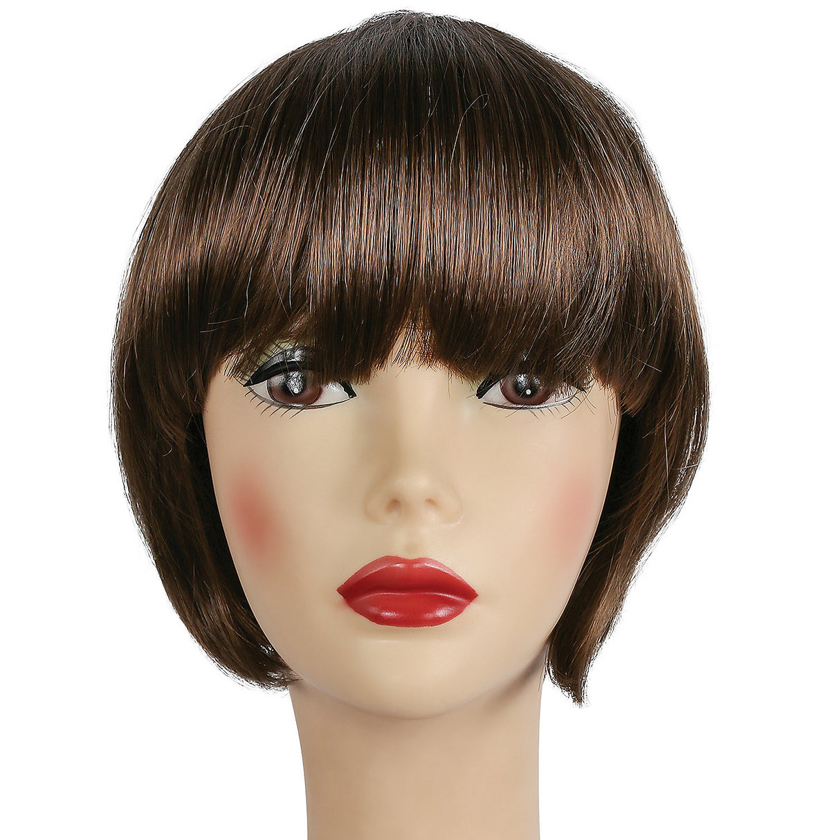 Classic LULU Light Brown Wig for 1920s Flapper Costume Events and Themed Parties