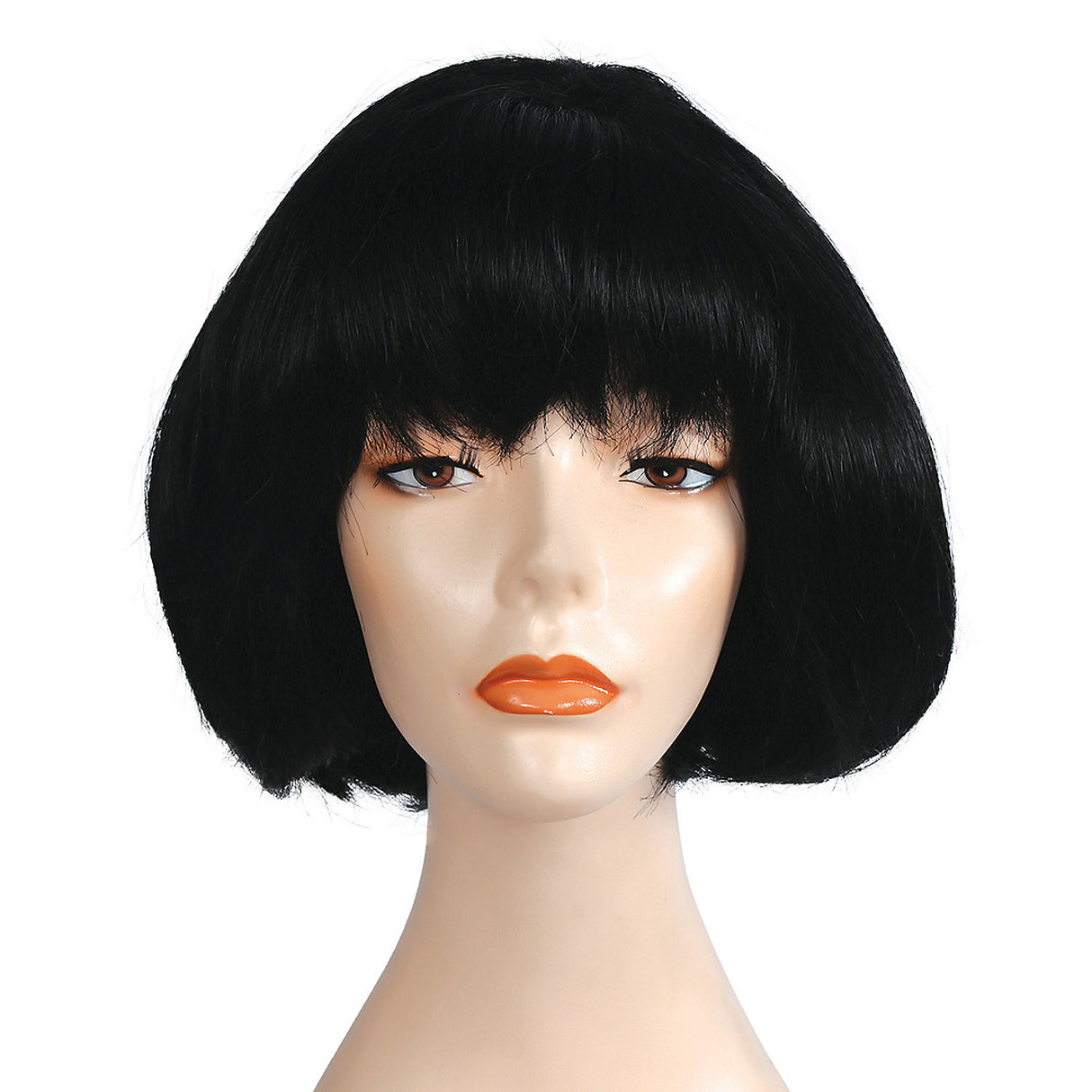Bold Audrey A Black Wig for Theater Performances Halloween Parties and Costume Events