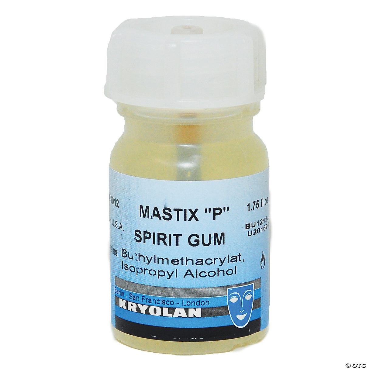 Premium Spirit Gum Mastix with Brush for Halloween Makeup and Special Effects Cosmetics