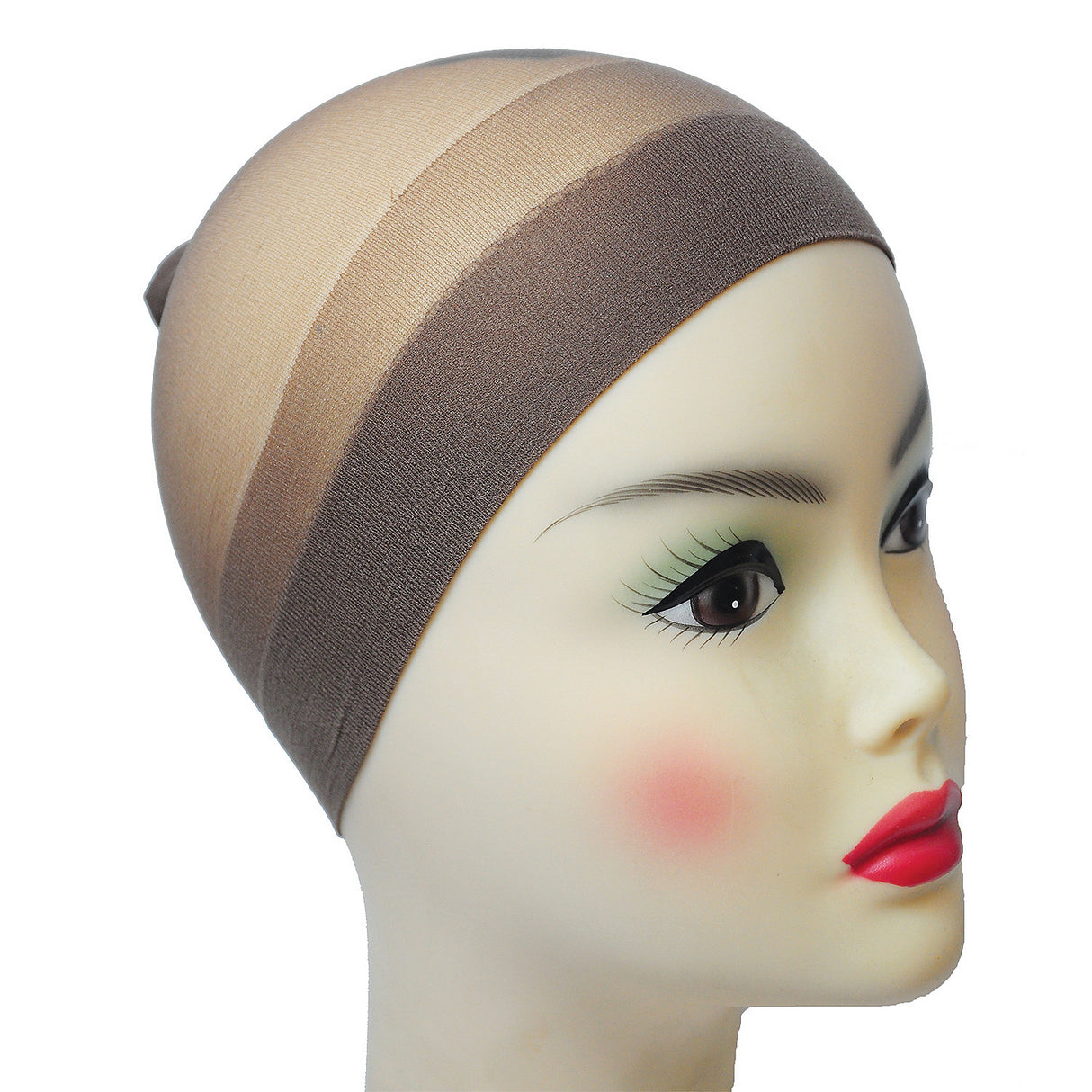 Comfortable Wig Stocking Cap in Dark Brown for Secure Wig Wear and Everyday Use