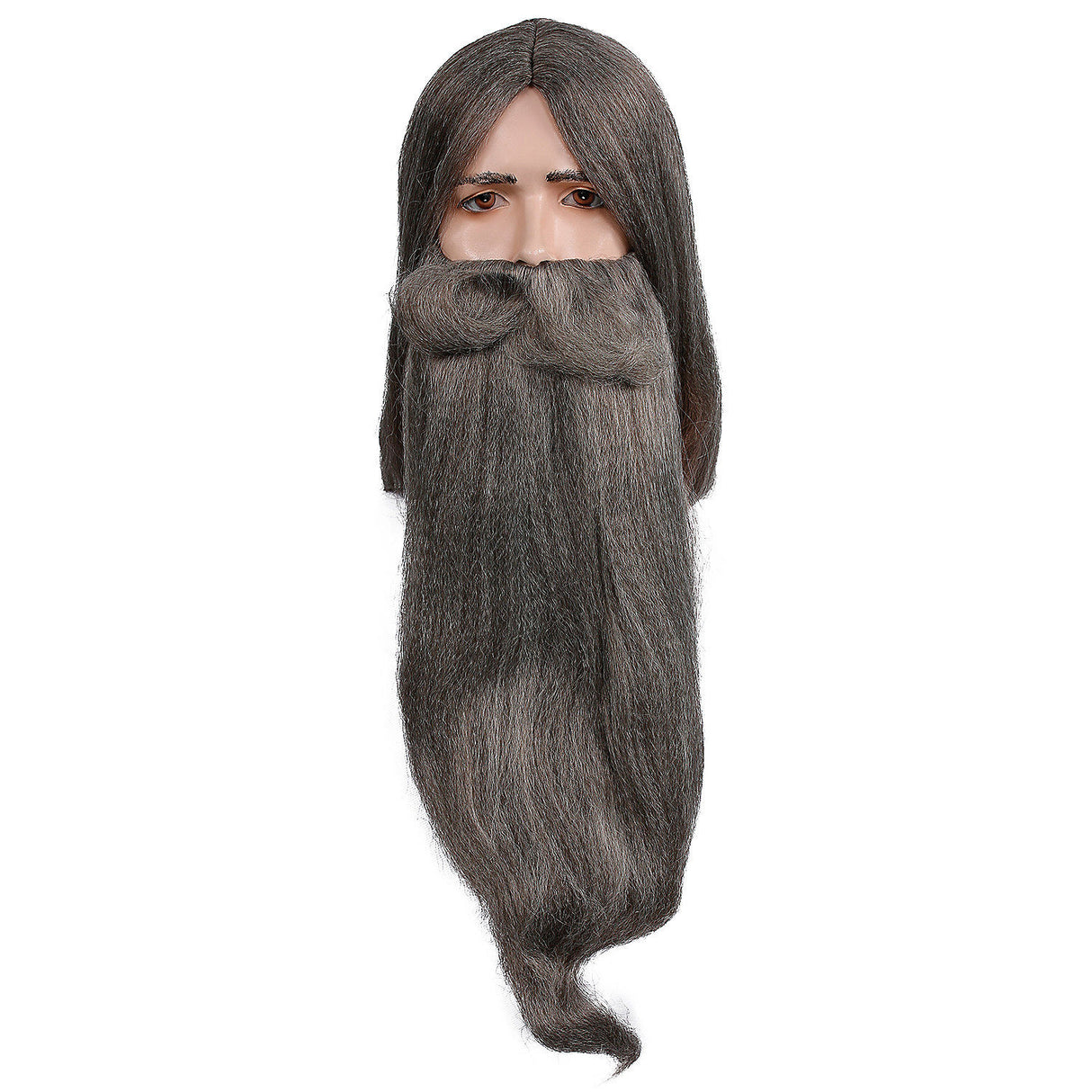 Wizard Wig and Beard Set for Magical Costumes Fantasy Events and Themed Parties