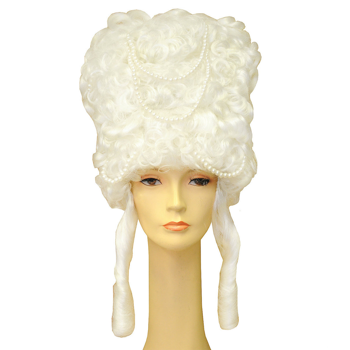 Elegant Marie Antoinette Iv White Wig for Historical Costume Parties and Themed Events