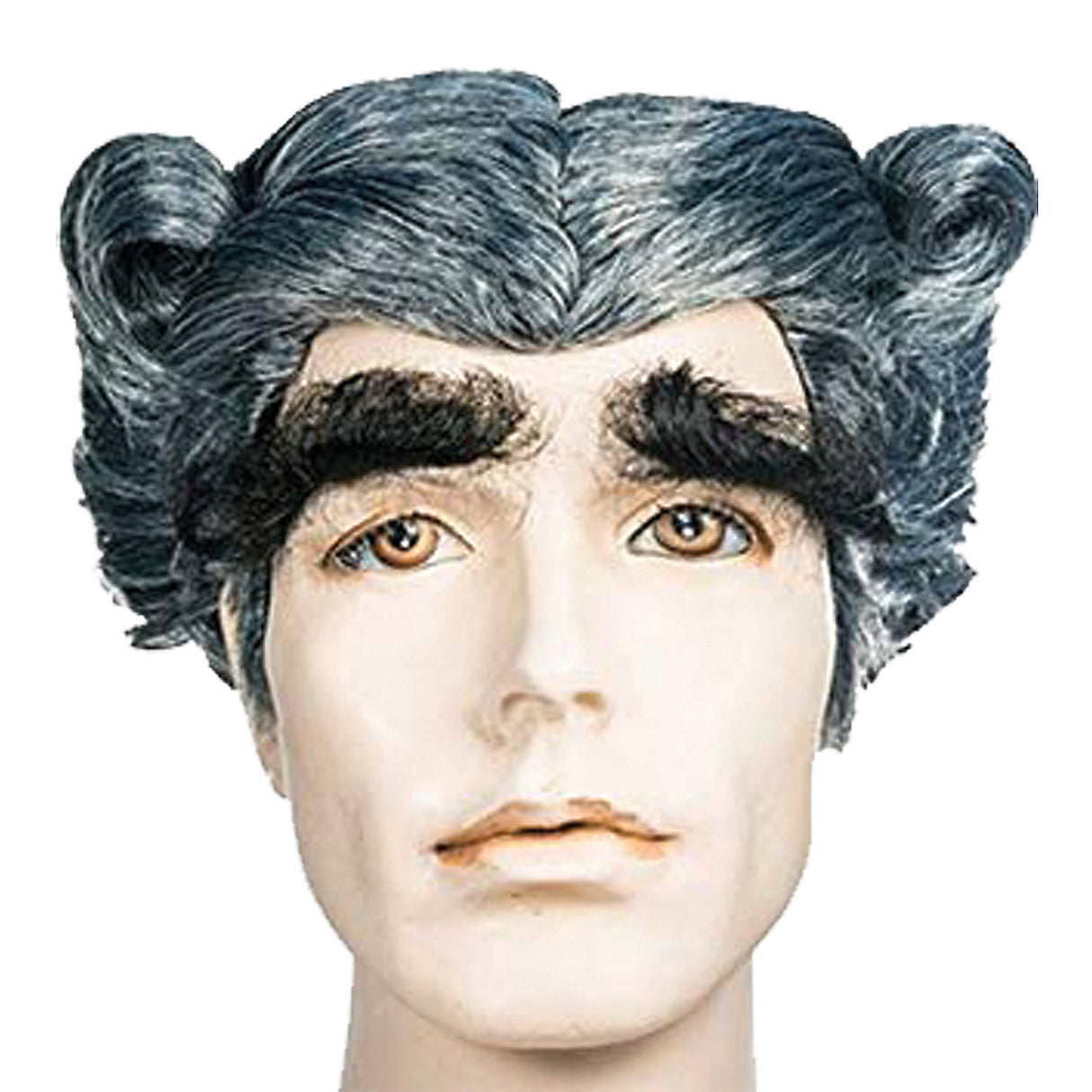 Quirky Mayor Hoo Grey Wig for Halloween Costumes and Theatrical Performances