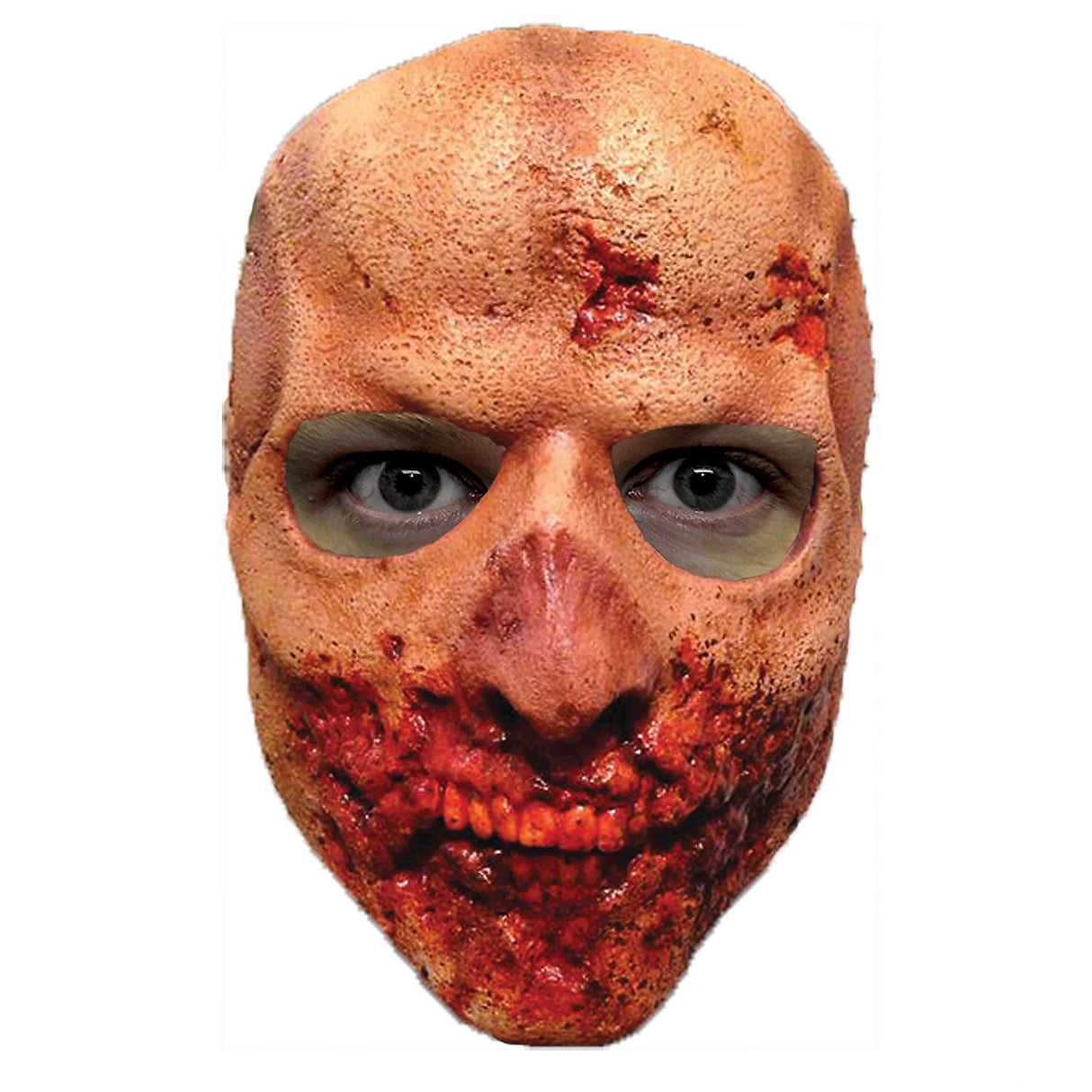 Authentic Walking Dead Teeth Walker Mask for Halloween Horror Parties and Zombie-Themed Events
