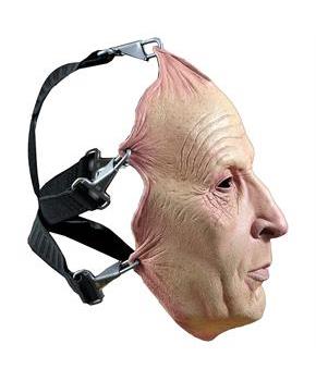 Jigsaw Flesh Mask Latex Horror Costume Mask – SAW Inspired