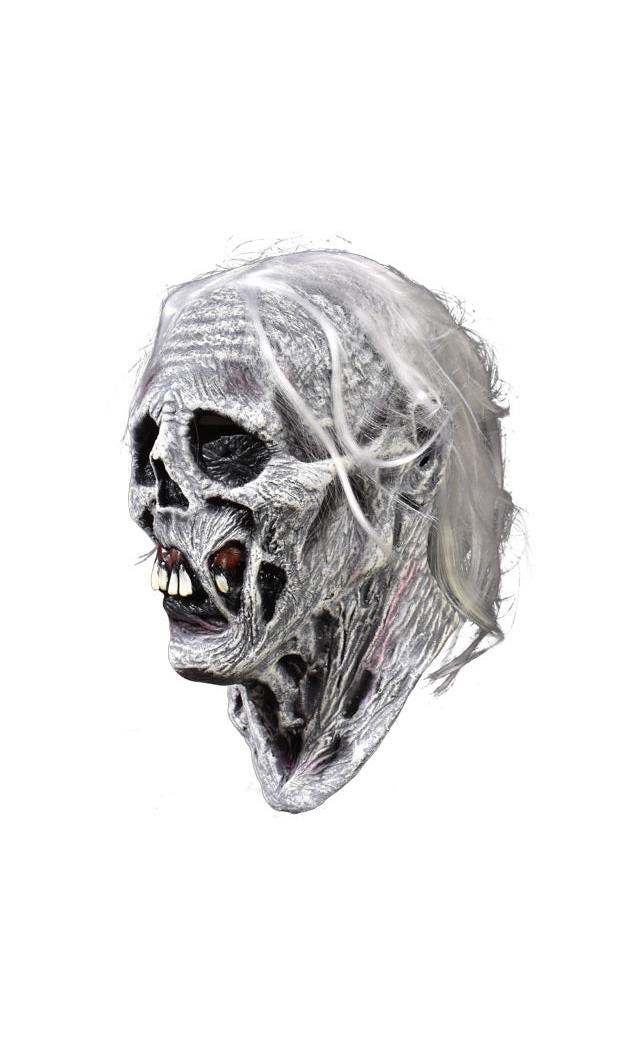 Zombie Mask Over-the-Head Latex Halloween Prop