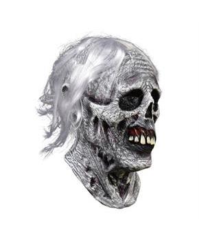 Zombie Mask Over-the-Head Latex Halloween Prop