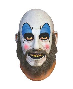 Captain Spaulding Full Overhead Latex Clown Mask Halloween Costume Accessory