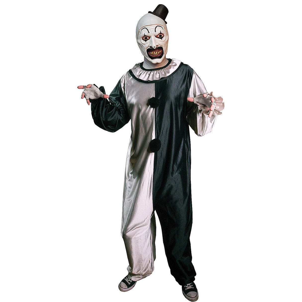 Scary ART THE CLOWN Costume for Halloween Parties and Creepy Costume Events