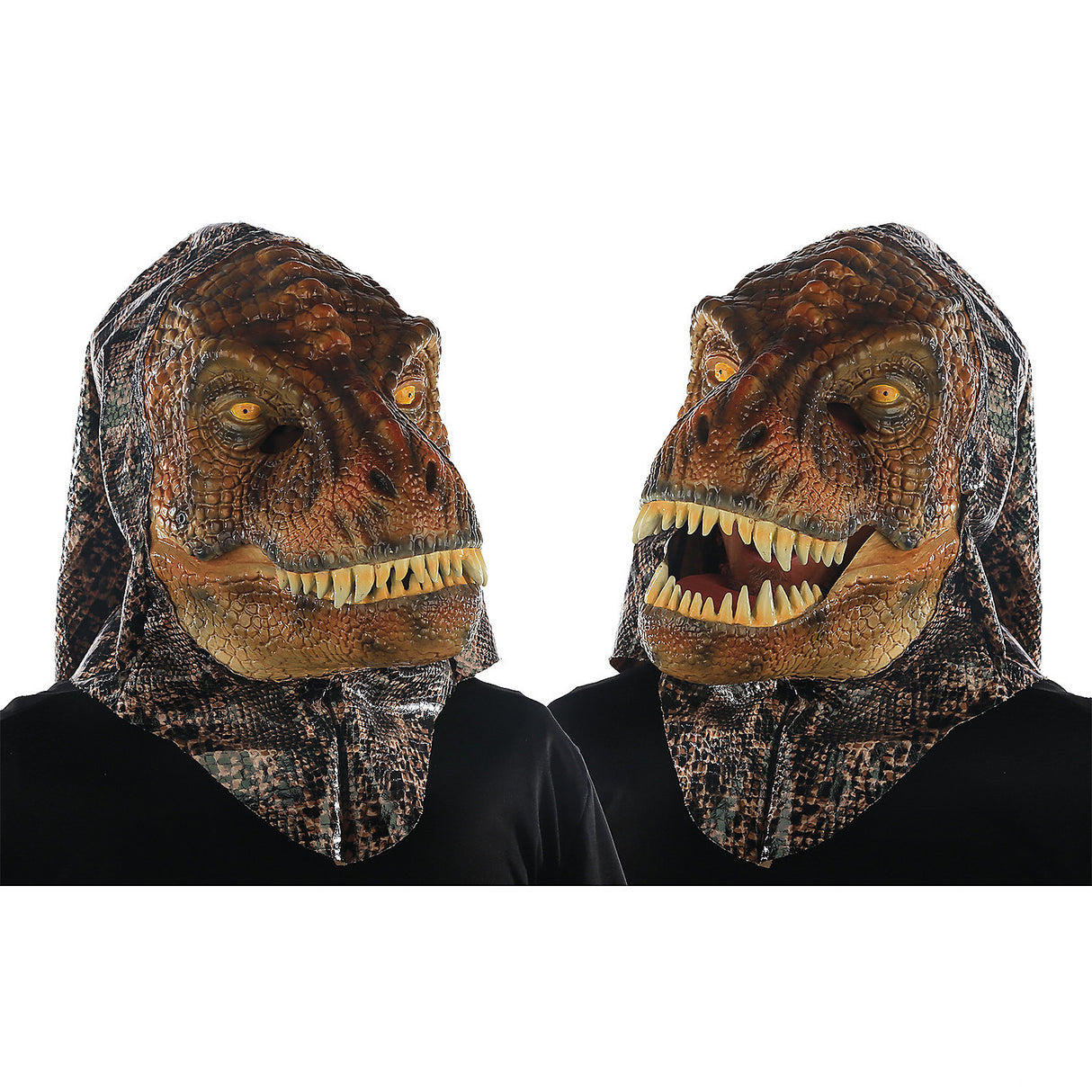 Animated T Rex Dinosaur Mask for Halloween Parties Trick or Treating and Creative Play