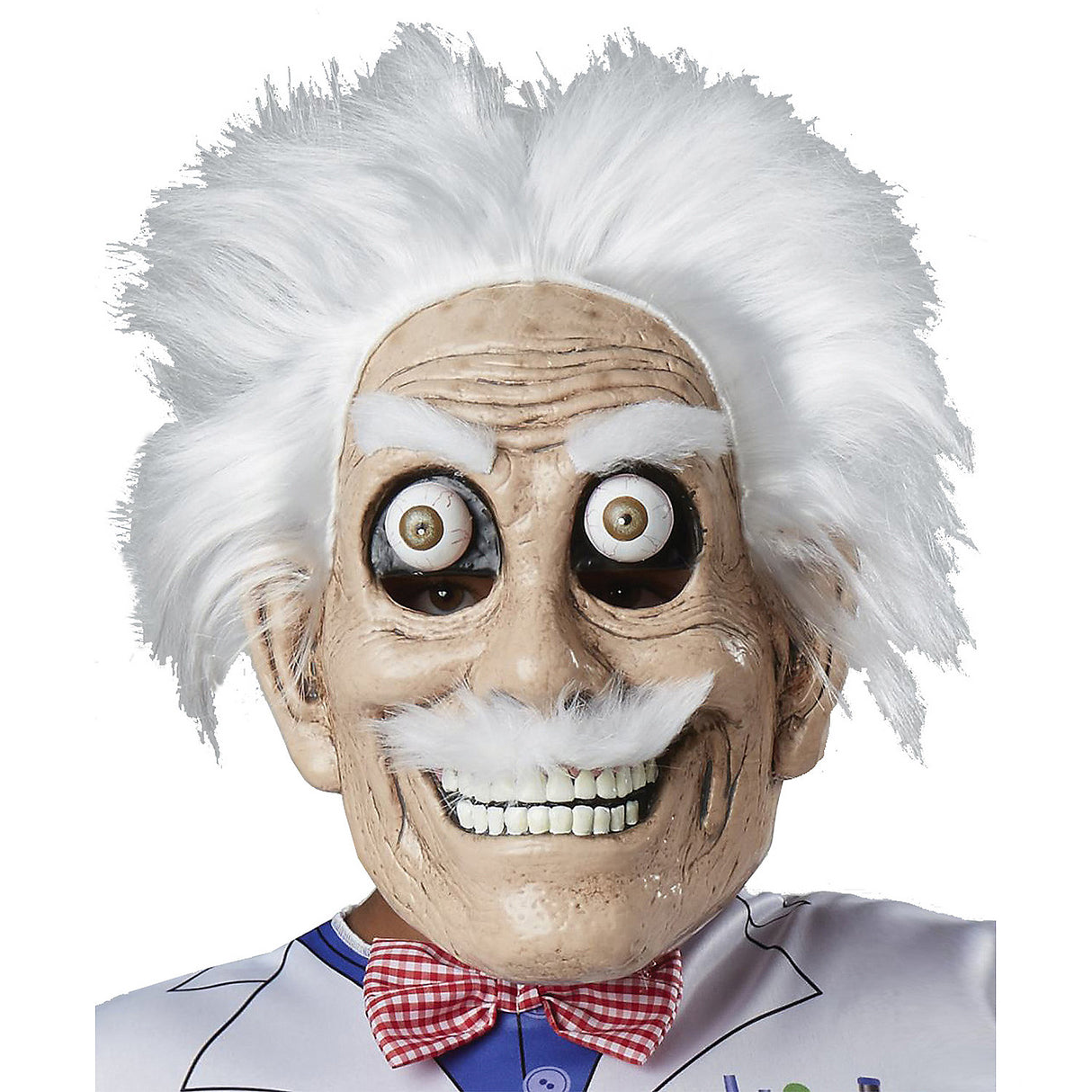 Authentic Mad Scientist Googly Eyes Mask for Halloween Parties Costume Events and Spooky Celebrations