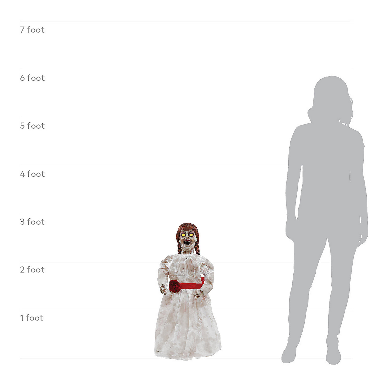 Grim Girl Doll Prop