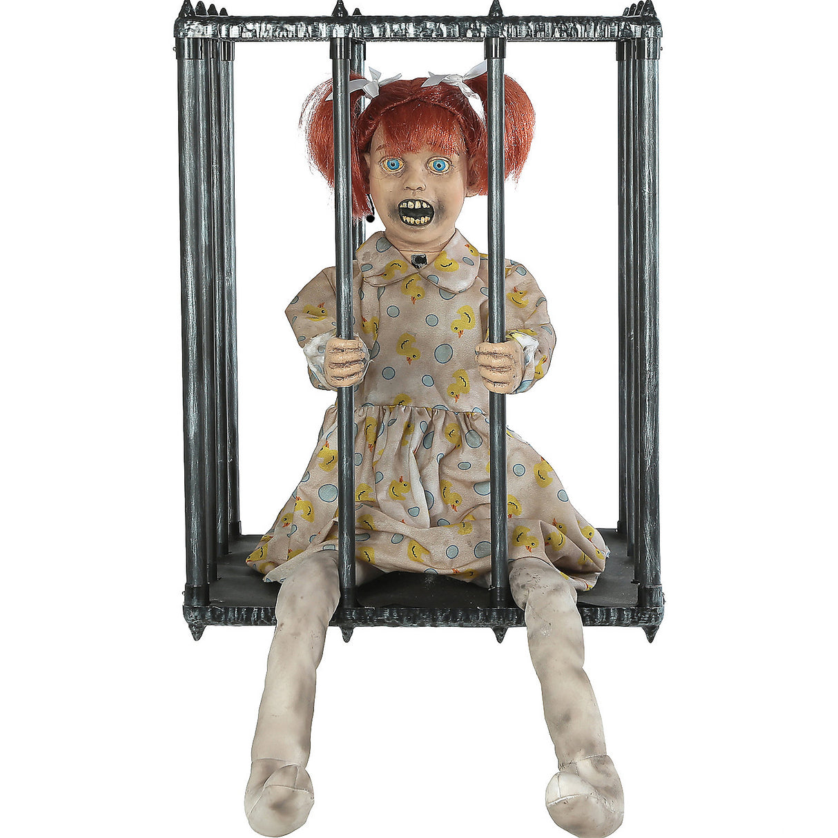 Animated Caged Kid Walk Around for Halloween Parties and Scary Costume Accessories
