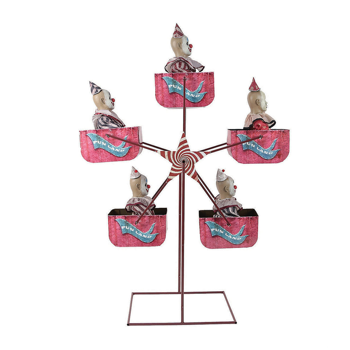 Creepy Ferris Wheel Animated Prop for Halloween Parties Carnival Events and Haunted House Decorations