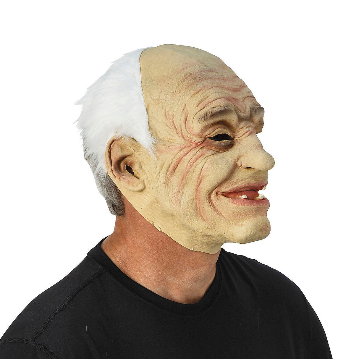 Funny Gramps Latex Mask for Halloween Parties and Costume Celebrations