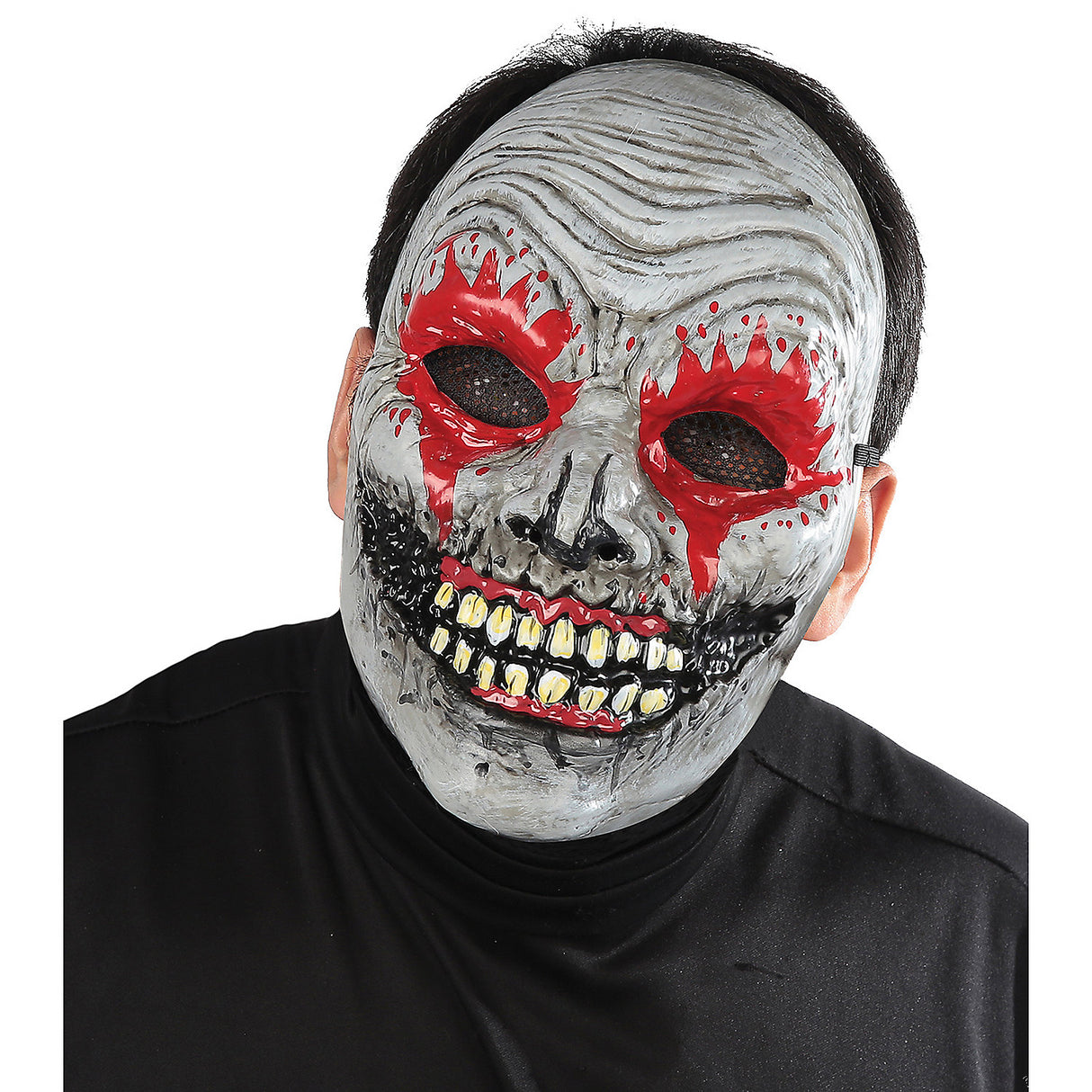 Realistic Corroded Clown Mask for Halloween Parties and Creepy Costume Events