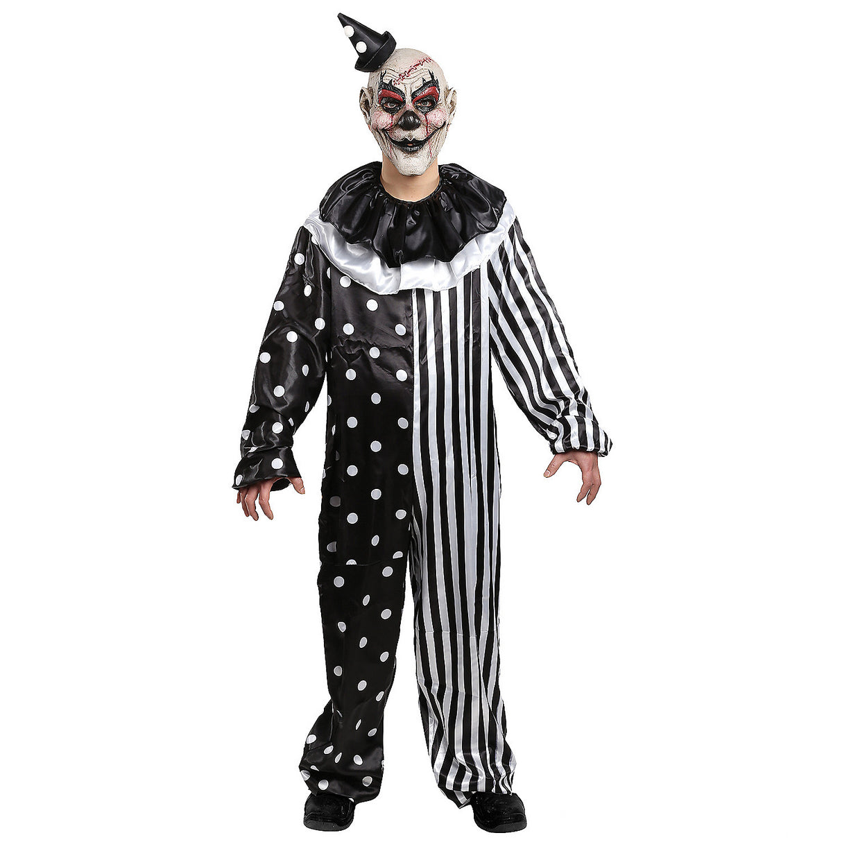 Men's Kill Joy Clown Costume for Halloween Parties Trick or Treating and Scary Costume Events