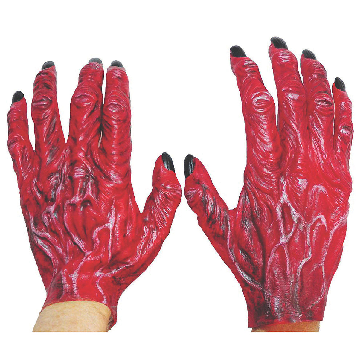 Latex Devil Hands for Halloween Costumes and Crafting Unique Demon Looks