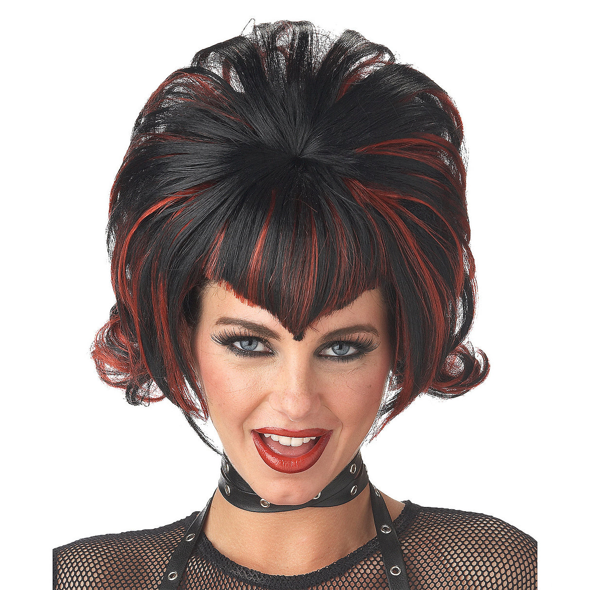 Classic Gothic Flip Wig for Halloween Parties and Themed Events