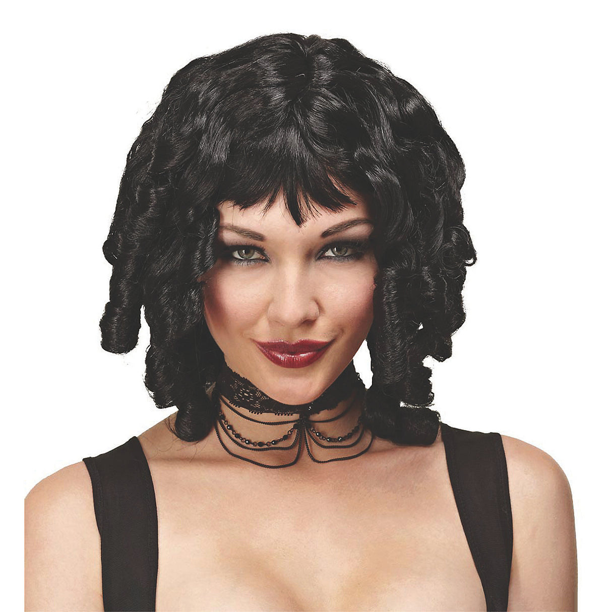 Ghost Doll Wig for Unique Halloween Costumes and Creative Dress-Up Events