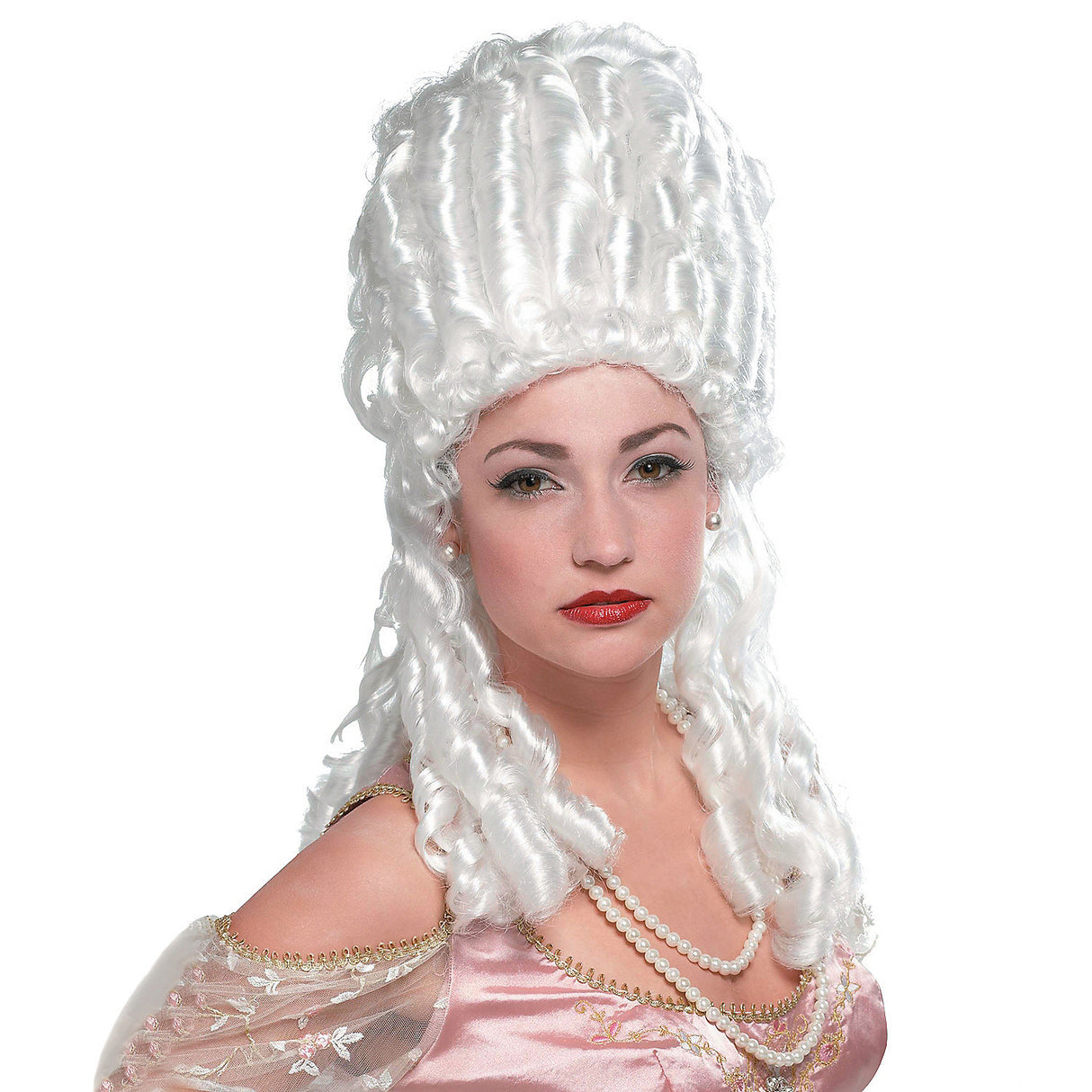 Authentic Marie Antoinette Wig for Historical Costume Parties and Vintage Themed Events
