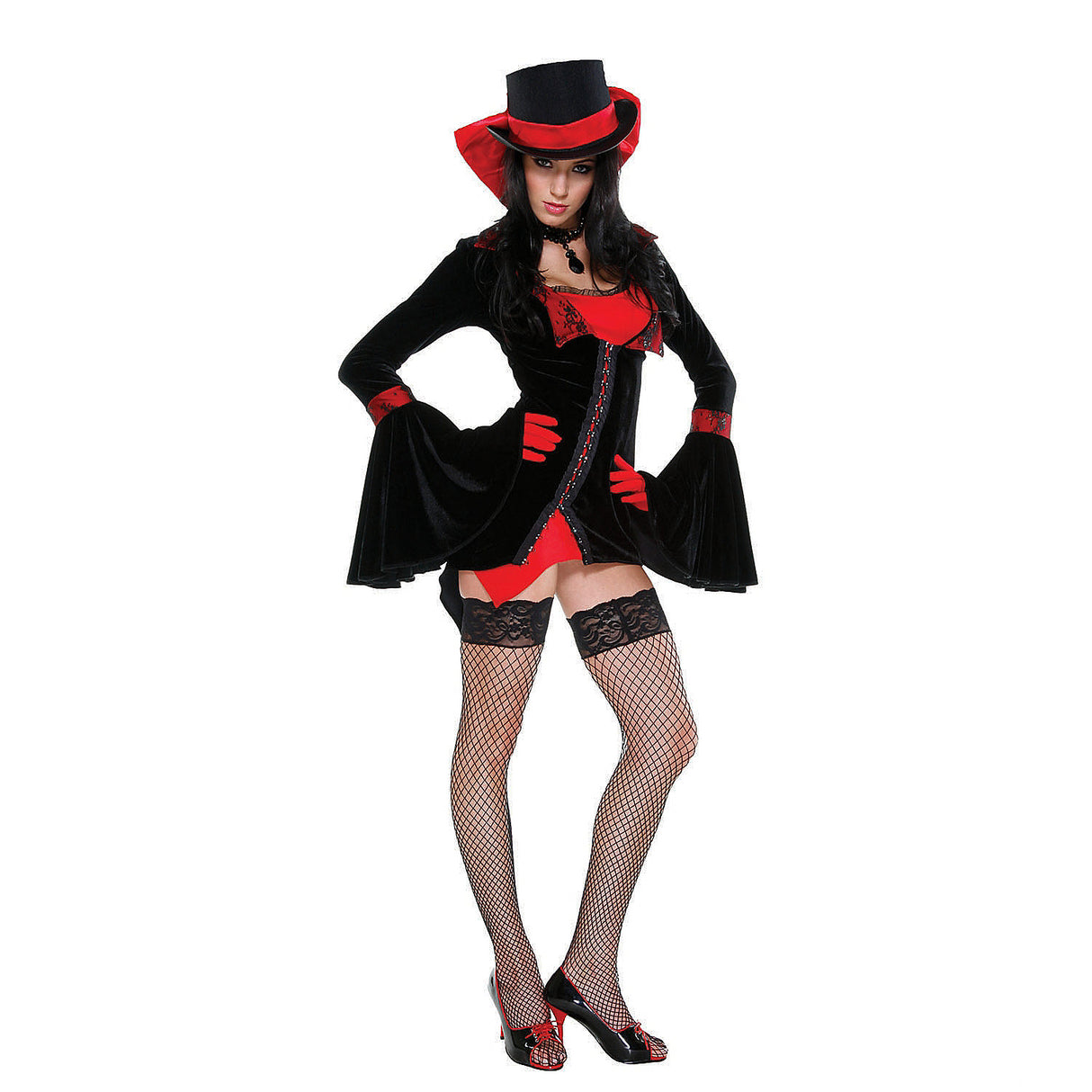 Enchanting Women's Vampire Costume for Halloween Parties and Spooky Themed Events