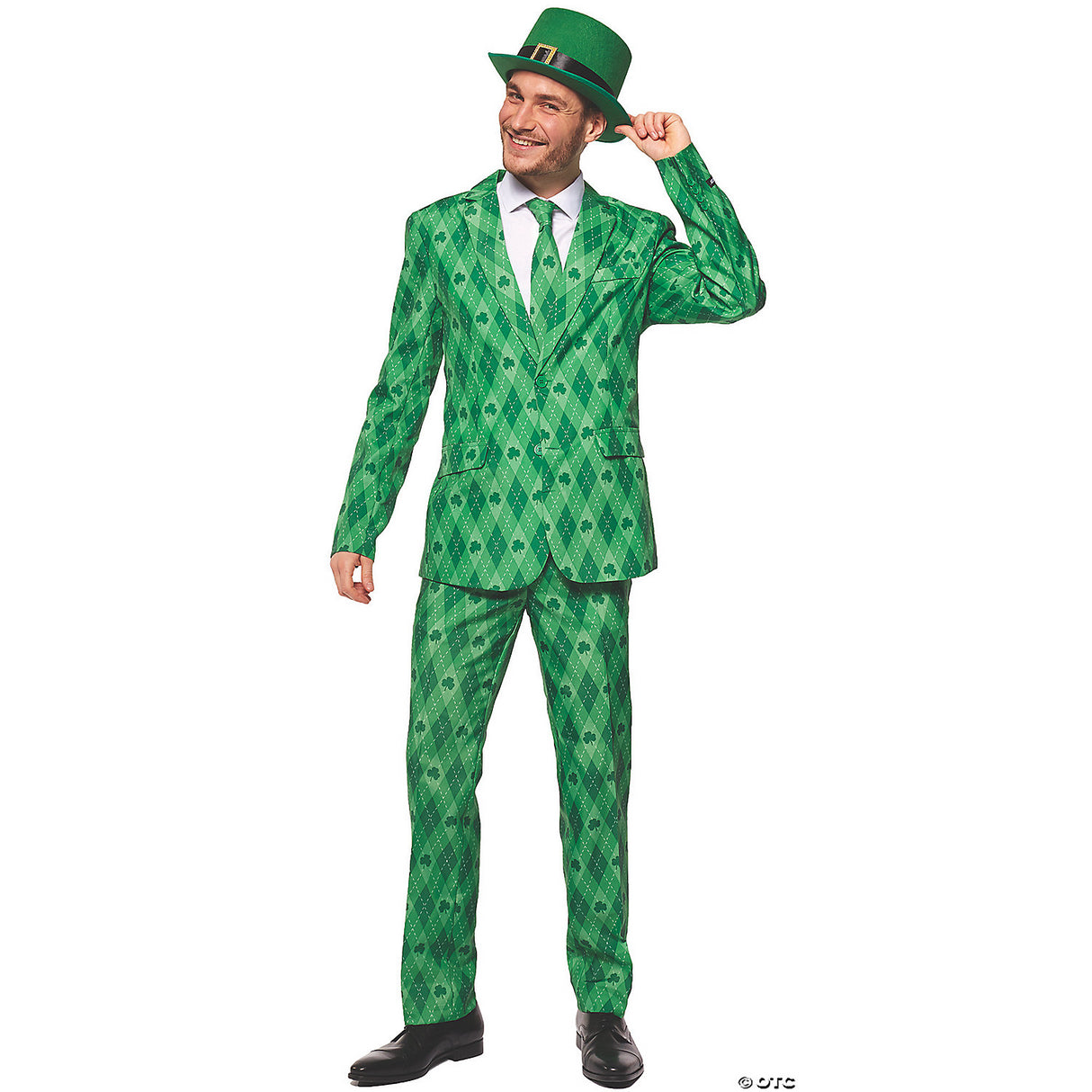 St Pats Green On Green Costume for St Patrick's Day Festivities and Party Celebrations