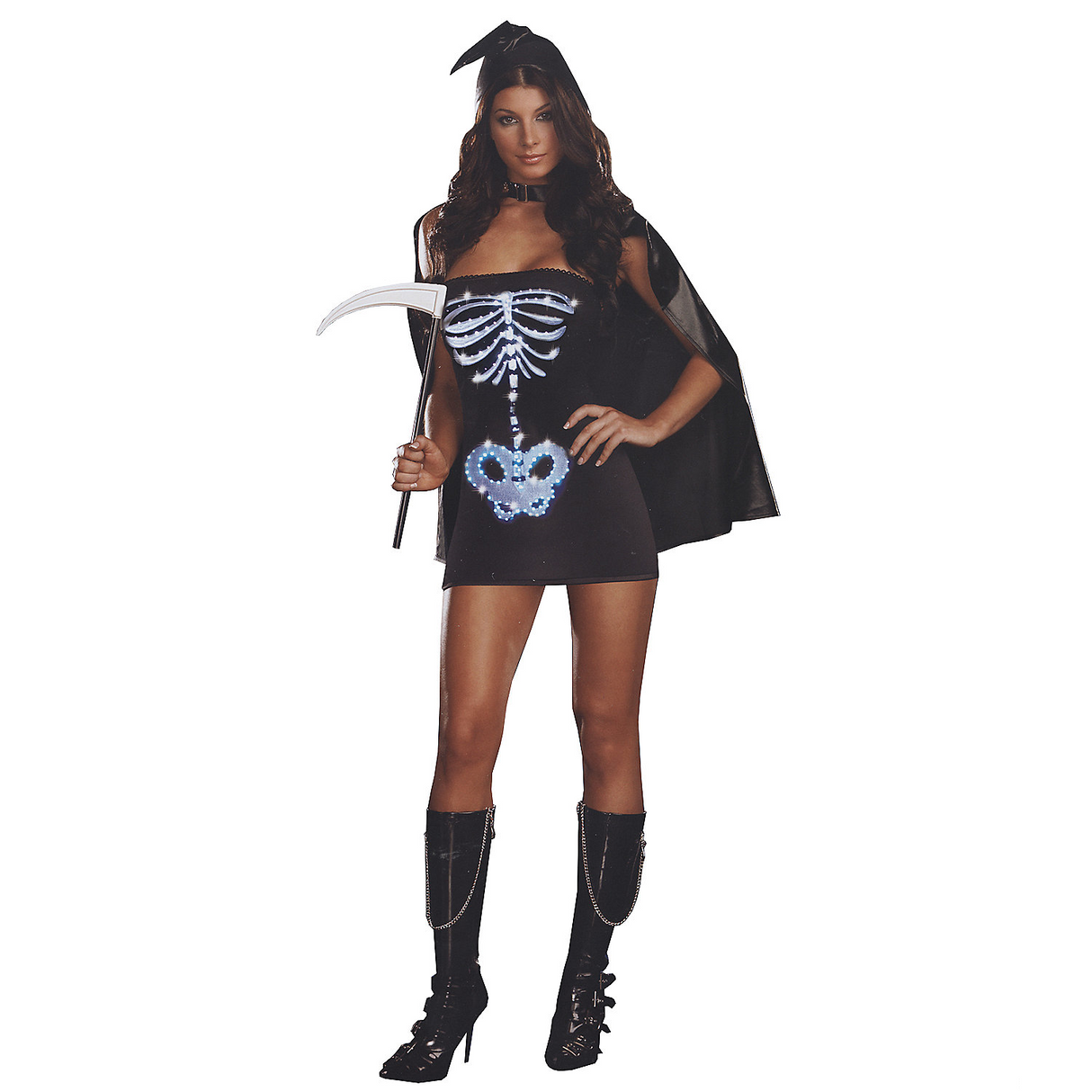 Women's Sexy Skeleton Costume