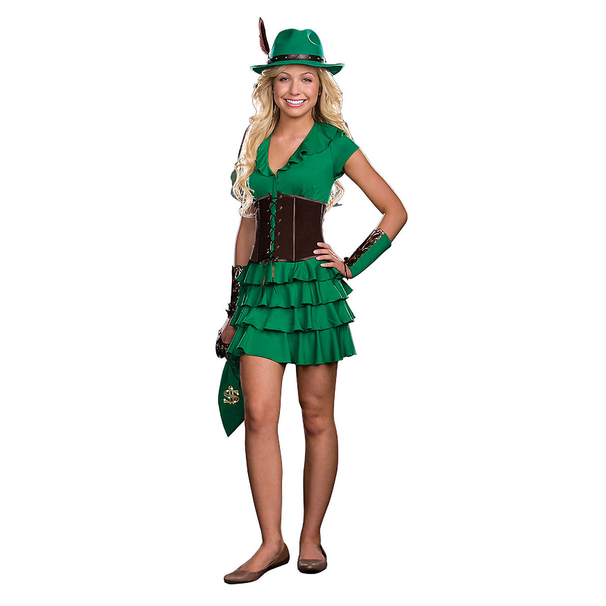 Robyn Da Hood Jr Costume for Halloween Parties Dress Ups and Fairytale Celebrations