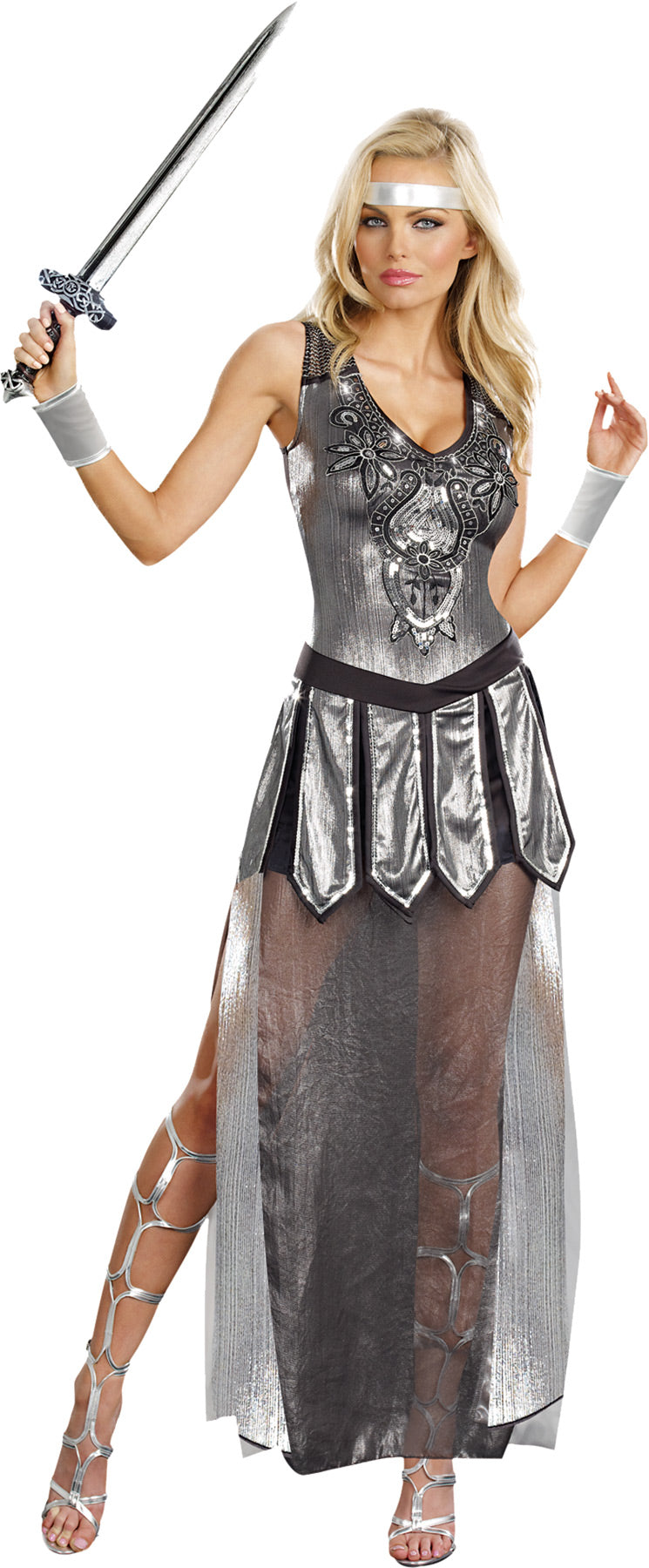 Stylish Women's Sexy Knight Costume for Halloween Parties Comic Con and Themed Events
