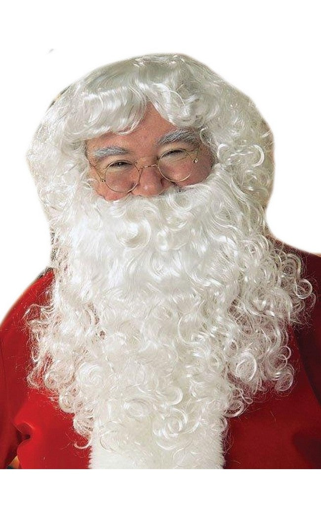 Affordable Santa Beard Wig Set for Holiday Celebrations and Festive Events